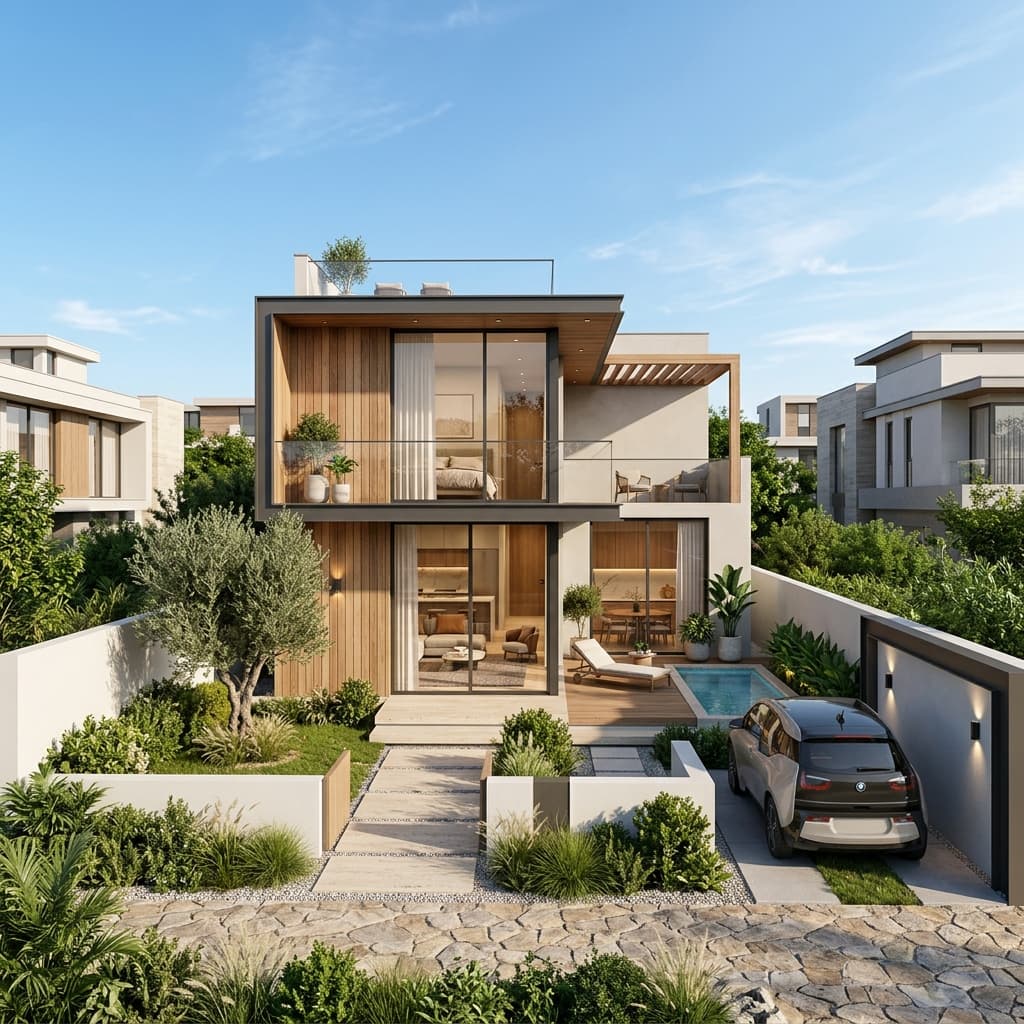 1 Marla Property Illustration